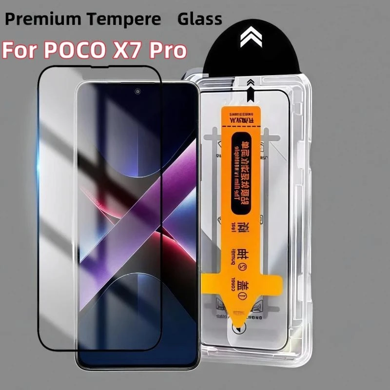 Premium Tempered Glass For POCO X7 Pro X6Pro Dust Free Screen Protector Fingerprint Unlock For POCO X7Pro Easy Install Glass
Premium Tempered Glass For POCO X7 Pro X6Pro Dust Free Screen Protector Fingerprint Unlock For POCO X7Pro Easy Install Glass