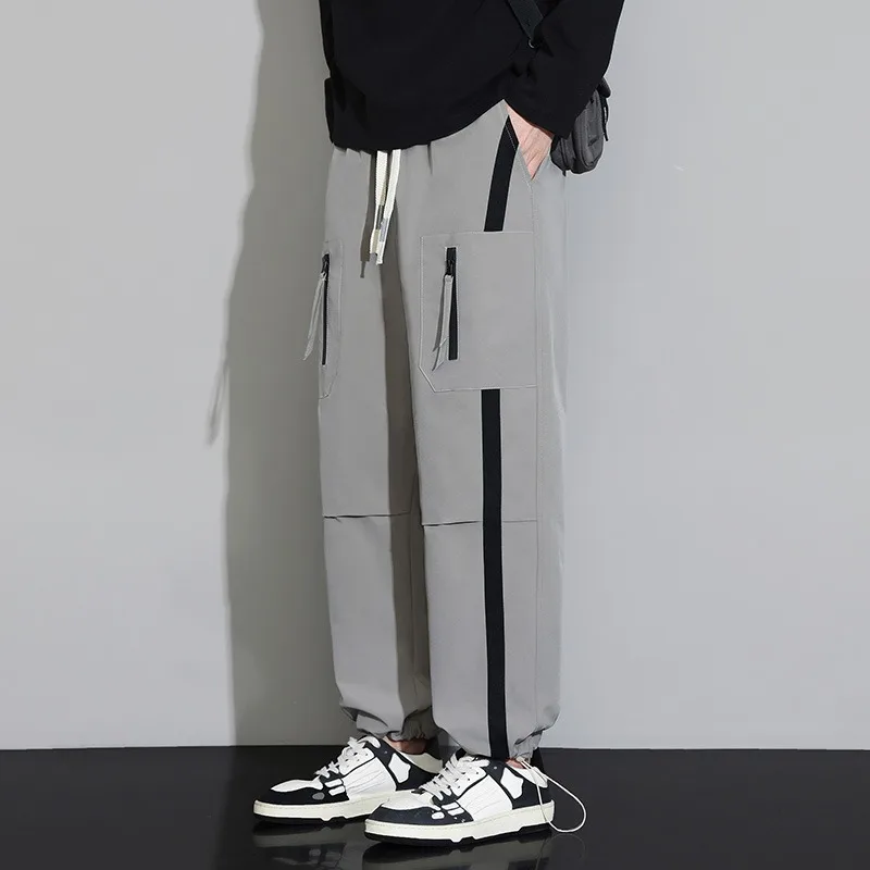 Japanese Fashion Brand Patchwork Contrasting Color Casual 2024 Men's Spring and Autumn Couple Wide Leg Loose Sports Pants
Japanese Fashion Brand Patchwork Contrasting Color Casual 2024 Men's Spring and Autumn Couple Wide Leg Loose Sports Pants