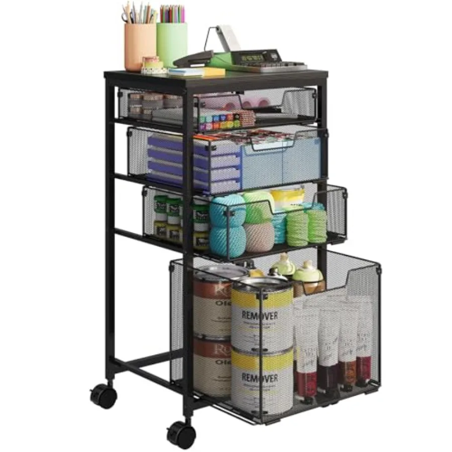 Rolling Storage Cart with Drawers Utility Cart with Wooden Tabletop and Lockable Wheels Multifunctional Storage Organizer Craft
Rolling Storage Cart with Drawers Utility Cart with Wooden Tabletop and Lockable Wheels Multifunctional Storage Organizer Craft