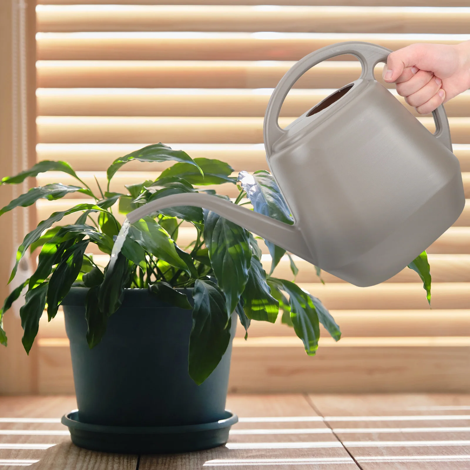 Professional Long Spout Watering Can Durable Plastic Garden Tool Indoor Outdoor Plants Succulents Plastic Watering Pot
Professional Long Spout Watering Can Durable Plastic Garden Tool Indoor Outdoor Plants Succulents Plastic Watering Pot