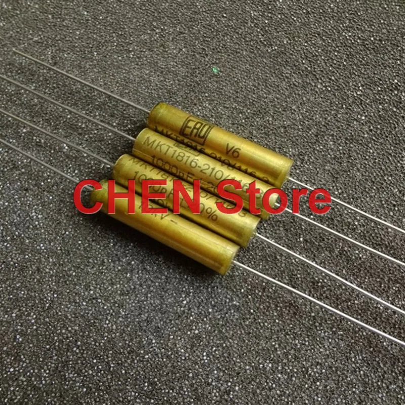 4PCS/10PCS original ERO MKT1816 1000PF 10KV 7X32MM MKT 1000P 10000V 1NF Audio axial capacitor free shipping
4PCS/10PCS original ERO MKT1816 1000PF 10KV 7X32MM MKT 1000P 10000V 1NF Audio axial capacitor free shipping