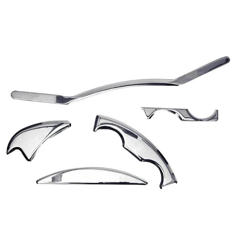 M89F 5Pcs/Set Stainless Steel Tissue Therapy Muscle Massage Tools Whole Body Relaxation Deep Tissue Recovery Promote Blood
M89F 5Pcs/Set Stainless Steel Tissue Therapy Muscle Massage Tools Whole Body Relaxation Deep Tissue Recovery Promote Blood