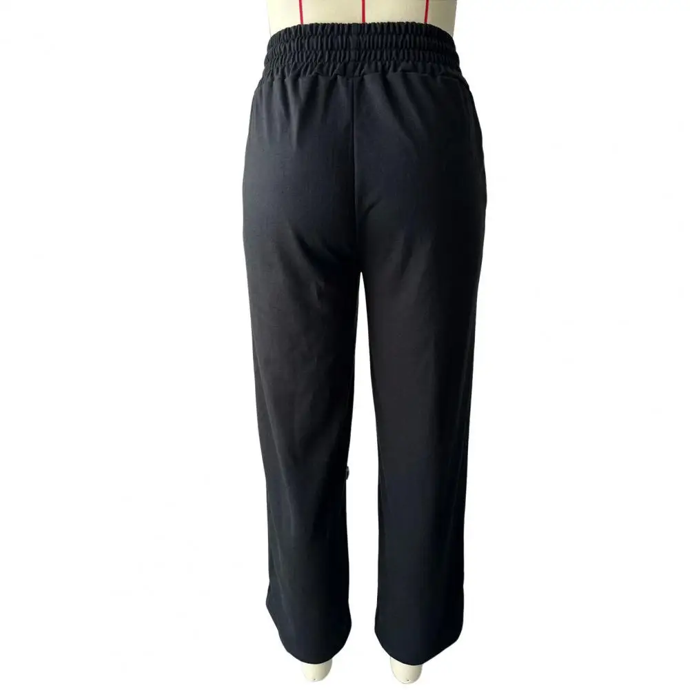 Women Pants Loose Fit Wide-leg Trousers Comfortable Women's High Waist Sport Pants with Adjustable Drawstring for Outdoor
Women Pants Loose Fit Wide-leg Trousers Comfortable Women's High Waist Sport Pants with Adjustable Drawstring for Outdoor