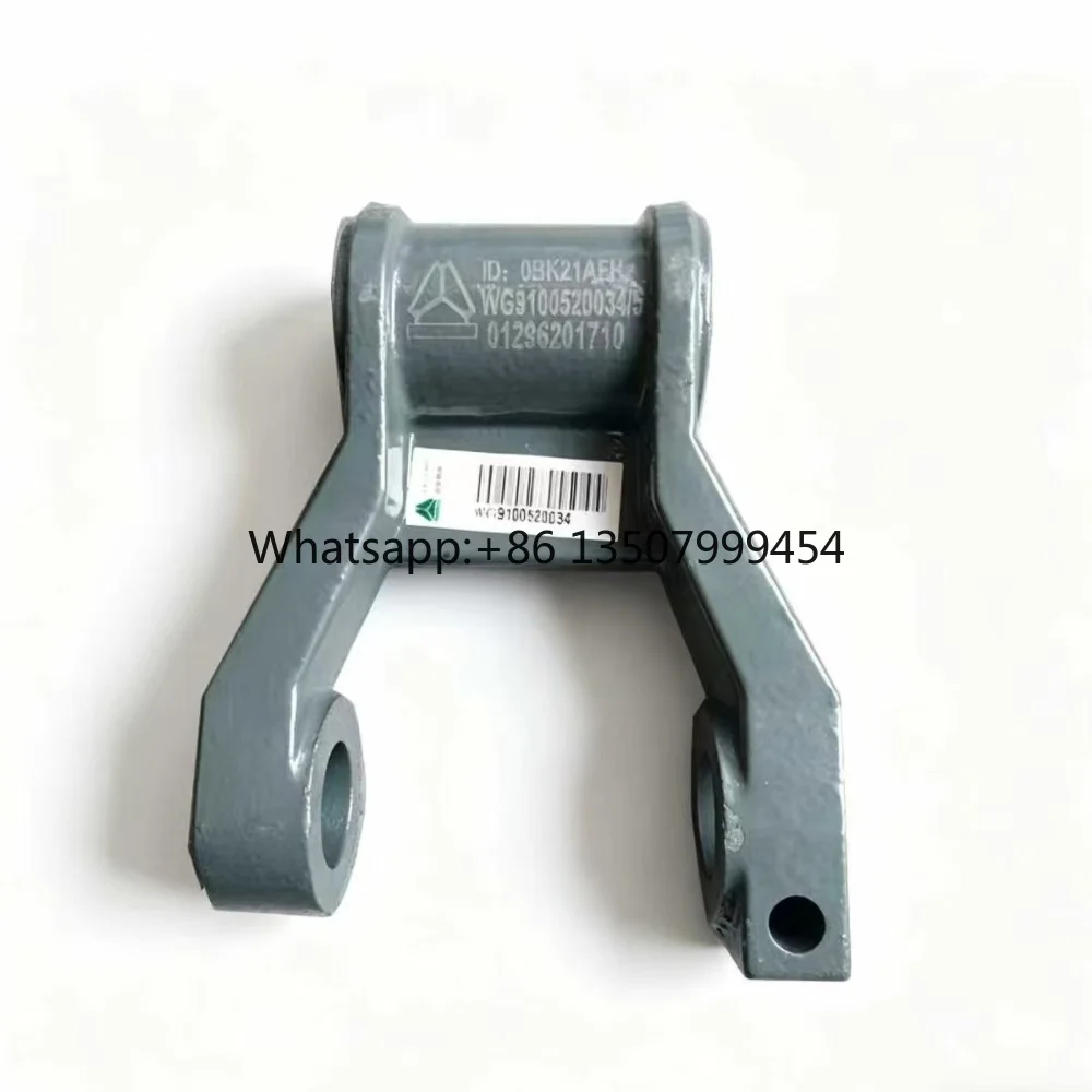 Original Front Spring Hanger Assembly WG9100520034 for Sinotruk HOWO
Original Front Spring Hanger Assembly WG9100520034 for Sinotruk HOWO