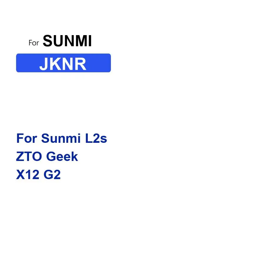 Premium Replacement For Sunmi L2s Zto Geek X12 G2 Handheld Data Terminal Battery Jknr High-Capacity 5000mAh
Premium Replacement For Sunmi L2s Zto Geek X12 G2 Handheld Data Terminal Battery Jknr High-Capacity 5000mAh