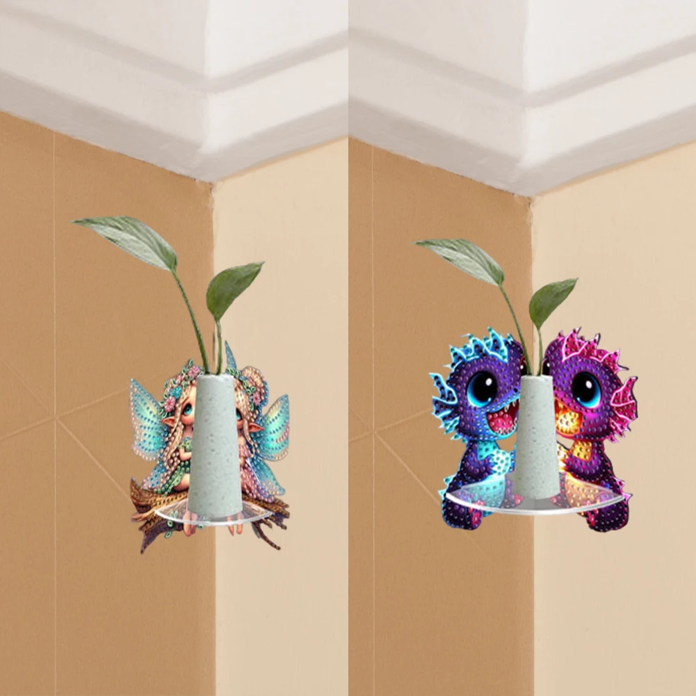 2pcs 2D/Flat DIY Diamond Art Pendant Diamond Painting Set Diamond Painting Corner Storage Pendants DIY Home Decor Hanging Charm
2pcs 2D/Flat DIY Diamond Art Pendant Diamond Painting Set Diamond Painting Corner Storage Pendants DIY Home Decor Hanging Charm