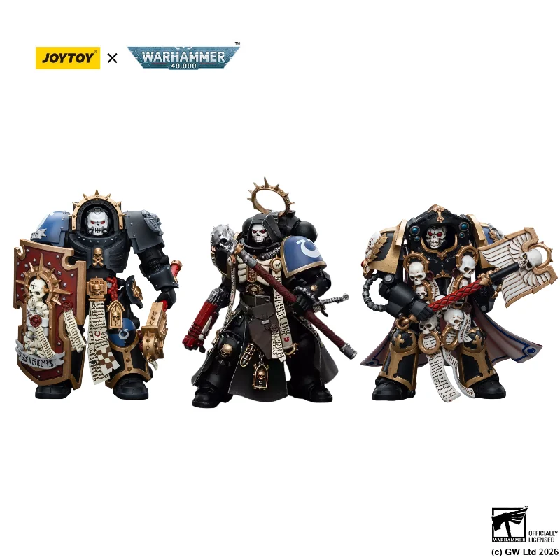 JOYTOY Warhammer 40K Ultramarines Chaplain in Terminator Armour Brother Varus Chaplain Brother Vannius 1/18 Action Figures
JOYTOY Warhammer 40K Ultramarines Chaplain in Terminator Armour Brother Varus Chaplain Brother Vannius 1/18 Action Figures