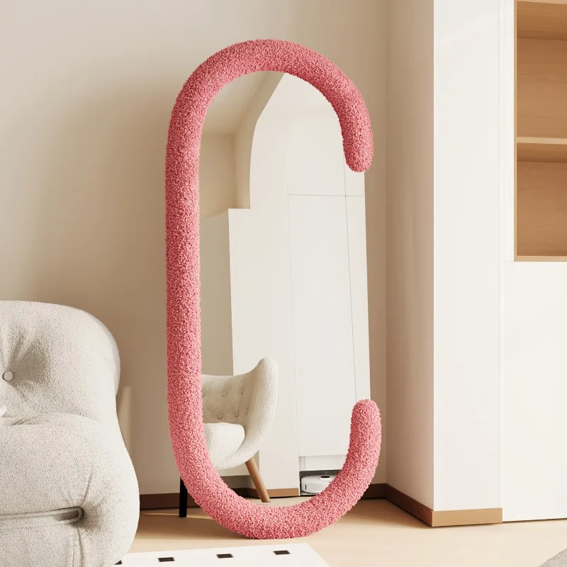Full body floor wall-mounted mirror can be hung upright arched high definition clothing flannel soft bag mirror
Full body floor wall-mounted mirror can be hung upright arched high definition clothing flannel soft bag mirror