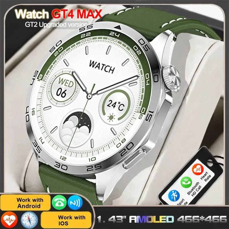 2024 New HD Original Watch 4 Pro Smart Watch Men GPS Tracking AMOLED 466*466 HD Screen NFC Bluetooth Call Waterproof smart watch
2024 New HD Original Watch 4 Pro Smart Watch Men GPS Tracking AMOLED 466*466 HD Screen NFC Bluetooth Call Waterproof smart watch