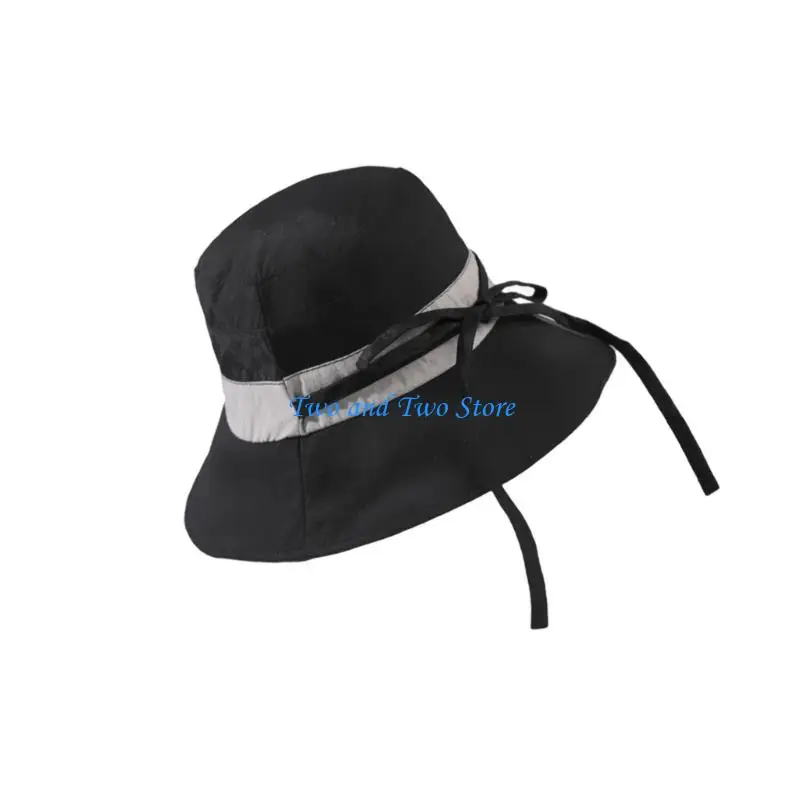HX6F Drawstring Sun Hat Sweat Absorbing Fabric Wide Brims Fisherman Hat For Outdoor
HX6F Drawstring Sun Hat Sweat Absorbing Fabric Wide Brims Fisherman Hat For Outdoor