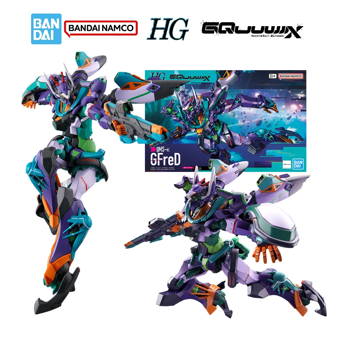 Bandai HG MSGG Gundam Model Kit Anime Figures Gquuuuuux GFreD Action Figure Joints Movable Collection Model for Boys Toys Gifts
Bandai HG MSGG Gundam Model Kit Anime Figures Gquuuuuux GFreD Action Figure Joints Movable Collection Model for Boys Toys Gifts