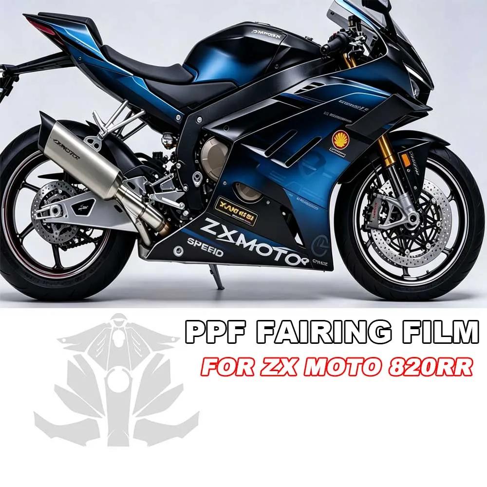 2026 820RR PPF Paint Protection Films For ZX MOTO 820RR 2026 Anti Scratch Motorcycle Fairing Set Body Accessor
2026 820RR PPF Paint Protection Films For ZX MOTO 820RR 2026 Anti Scratch Motorcycle Fairing Set Body Accessor