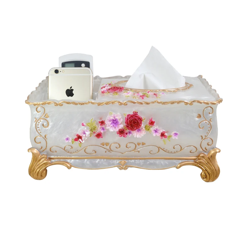 European multi-functional creative tissue box American napkin living room home retro storage box home ornament
European multi-functional creative tissue box American napkin living room home retro storage box home ornament