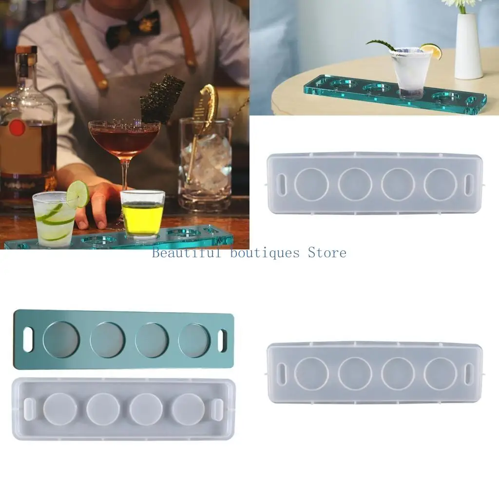 U4lf Crystal Wine Tray Plate Casting UV Эпоксидная плесень 
U4lf Crystal Wine Tray Plate Casting UV Эпоксидная плесень