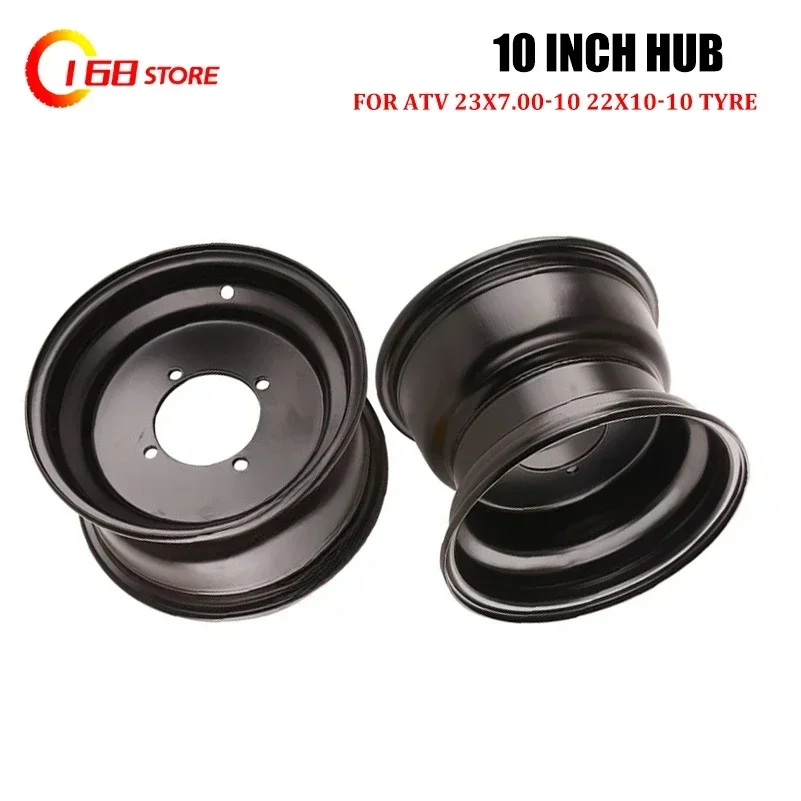 10Inch ATV Beach Bike 23x7.00-10 Tire Rims 22x10-10 Four Wheel Steel Hole Hubs
10Inch ATV Beach Bike 23x7.00-10 Tire Rims 22x10-10 Four Wheel Steel Hole Hubs