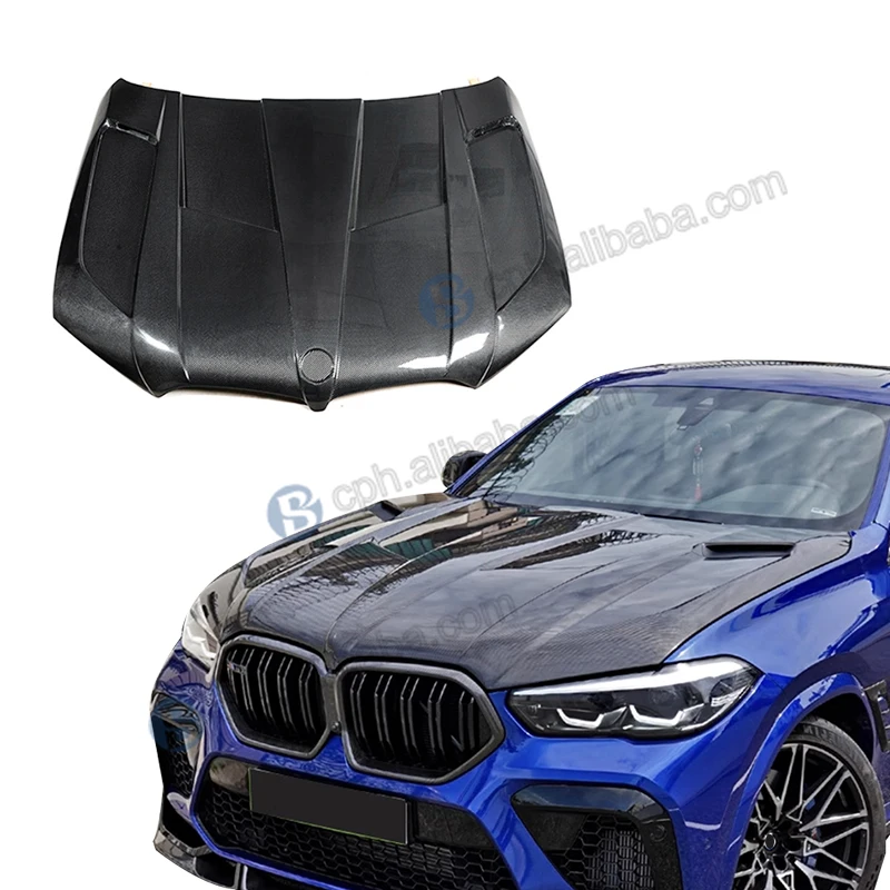 LD Style Carbon Fiber Engine Hood Bonnet For BMW X5 X6 G05 G06 X5M X6M 2021 2022
LD Style Carbon Fiber Engine Hood Bonnet For BMW X5 X6 G05 G06 X5M X6M 2021 2022