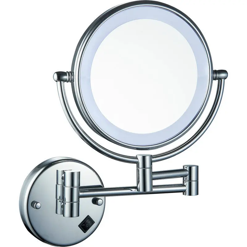 LED vanity mirror high definition fill light with light, folding double-sided mirror wall hanging
LED vanity mirror high definition fill light with light, folding double-sided mirror wall hanging