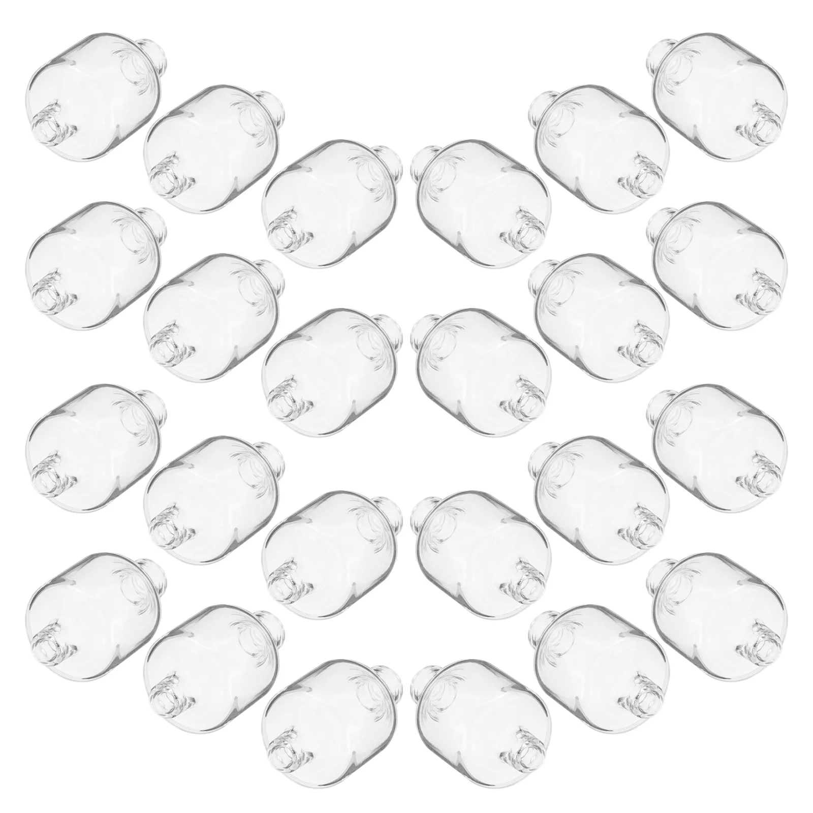 24Pcs Glass Oil Lamp Holders Clear Refillable Tea Light Sticks 1.97x1.18 Inch Hanukkah Tabletop Decor Restaurant
24Pcs Glass Oil Lamp Holders Clear Refillable Tea Light Sticks 1.97x1.18 Inch Hanukkah Tabletop Decor Restaurant