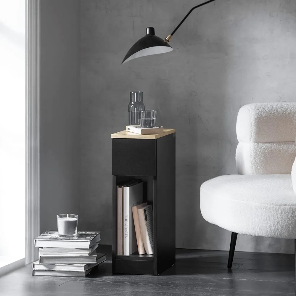 Nightstand Narrow Night Stand Modern Design Bedside Furniture Slim End Table Storage Cabinet
Nightstand Narrow Night Stand Modern Design Bedside Furniture Slim End Table Storage Cabinet