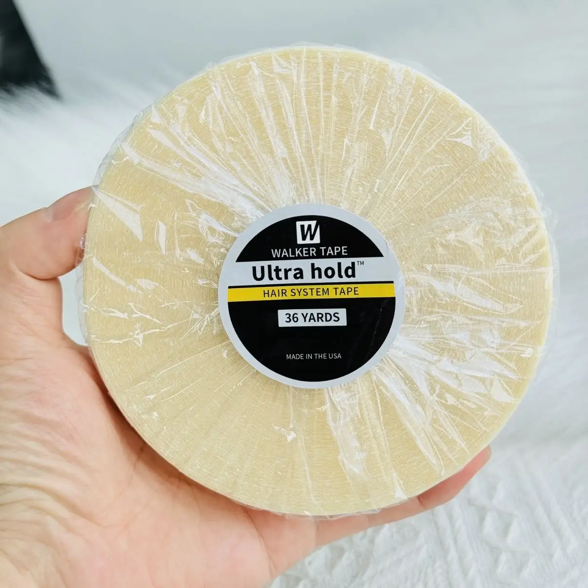 36 Yards 0.8cm 2.0cm Walker Tape Ultra Hold Double Sided Adhesives Tape For Hair Tape Extension/Toupee/Lace Wigs Hair System
36 Yards 0.8cm 2.0cm Walker Tape Ultra Hold Double Sided Adhesives Tape For Hair Tape Extension/Toupee/Lace Wigs Hair System