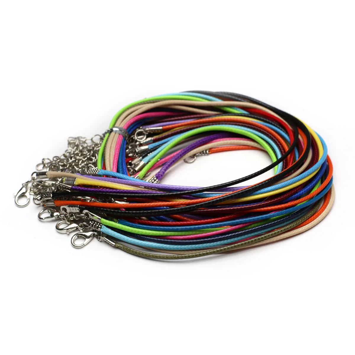20pcs/Set 50cm Leather Rope Waxed Wire Necklace Rope Lobster Clasp color mixing Leather Pendant Lanyard Necklace Diy Jewelry
20pcs/Set 50cm Leather Rope Waxed Wire Necklace Rope Lobster Clasp color mixing Leather Pendant Lanyard Necklace Diy Jewelry