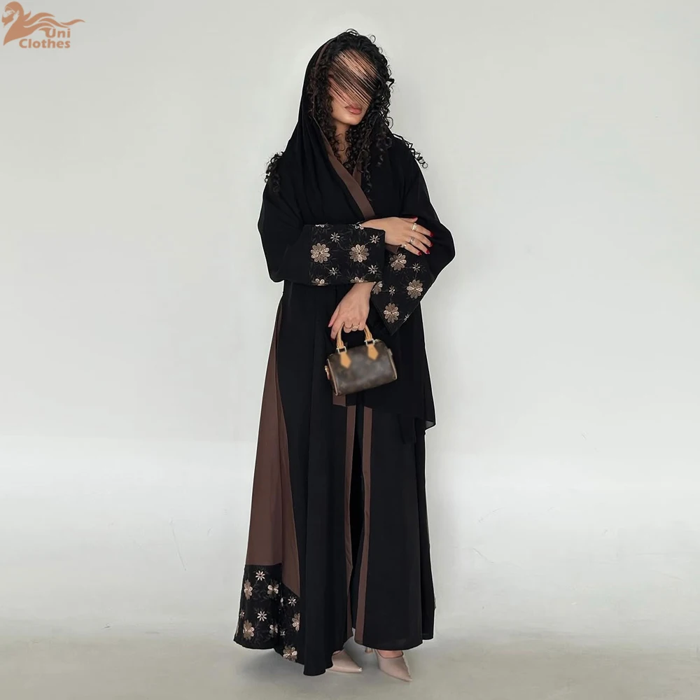 Eid Women Abaya Embroidery Dress Flower Ramadan Cardigan Muslim Caftan Robe Jalabiya Morocco Dubai Kaftan 2025 Vestidos Largos
Eid Women Abaya Embroidery Dress Flower Ramadan Cardigan Muslim Caftan Robe Jalabiya Morocco Dubai Kaftan 2025 Vestidos Largos