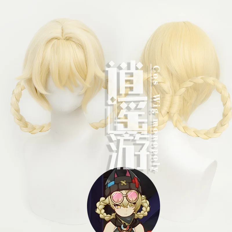 Jahoda Cosplay Wig Game Genshin Impact 35CM Gold Braided Heat Resistant Synthetic Hair Halloween Party Cosplay Wigs+Wig Cap
Jahoda Cosplay Wig Game Genshin Impact 35CM Gold Braided Heat Resistant Synthetic Hair Halloween Party Cosplay Wigs+Wig Cap