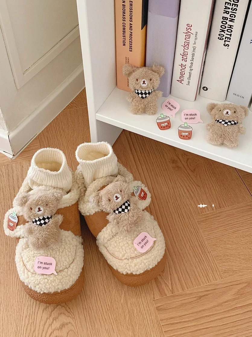 Cute Bear Detachable Pin Shoe Buckle Creative DIY Shoe Decorations Cartoon Accessories for Women Fashionable Shoe Clips
Cute Bear Detachable Pin Shoe Buckle Creative DIY Shoe Decorations Cartoon Accessories for Women Fashionable Shoe Clips