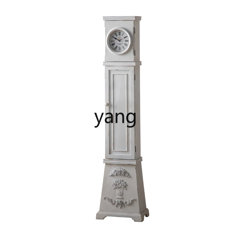 LTT French retro floor clock vertical locker storage cabinet balcony living room decorative clock cabinet
LTT French retro floor clock vertical locker storage cabinet balcony living room decorative clock cabinet
