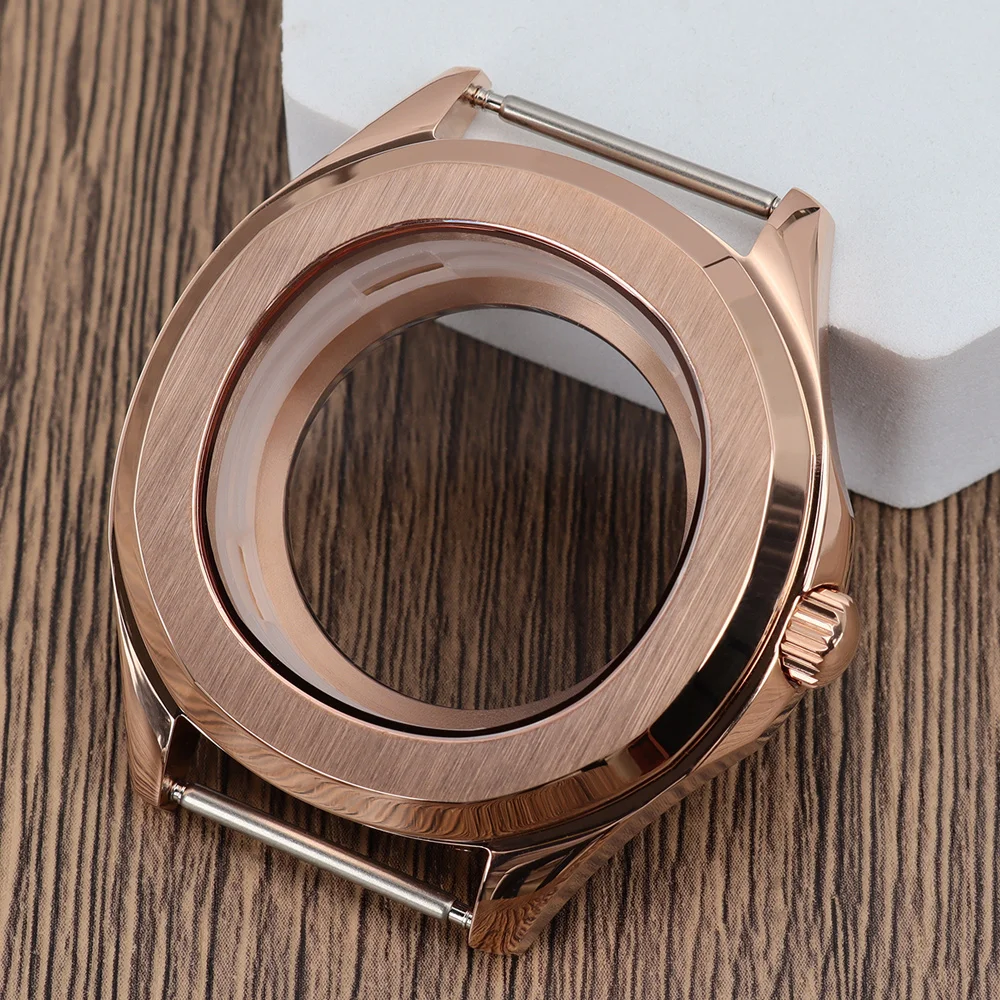42mm Nh35 Watch Cases Accessories Screw-in Crown For NH34 NH35 NH36 Movt 32mm Dial for Nautilus AQUANAUT Rose Gold Case Parts
42mm Nh35 Watch Cases Accessories Screw-in Crown For NH34 NH35 NH36 Movt 32mm Dial for Nautilus AQUANAUT Rose Gold Case Parts
