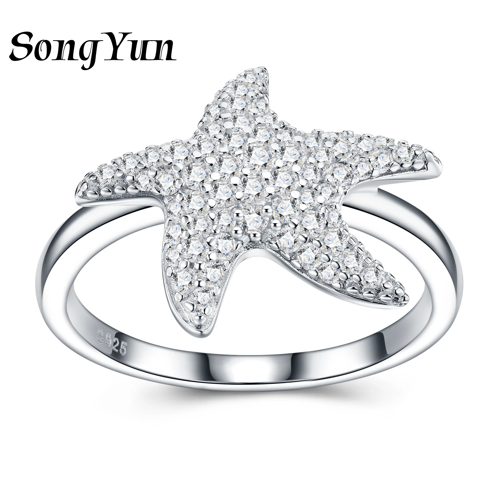 SONGYUN Brand Jewelry 925 Sterling Silver Ring D Color Moissanite Chic Ring for Fiancee 18K Real Gold Plated MST Patent Rings
SONGYUN Brand Jewelry 925 Sterling Silver Ring D Color Moissanite Chic Ring for Fiancee 18K Real Gold Plated MST Patent Rings