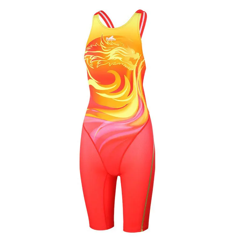 Yingfa 8035 competitive swimsuit women's one-piece five-point professional racing 2024 new waterproof fast-drying swimsuit
Yingfa 8035 competitive swimsuit women's one-piece five-point professional racing 2024 new waterproof fast-drying swimsuit
