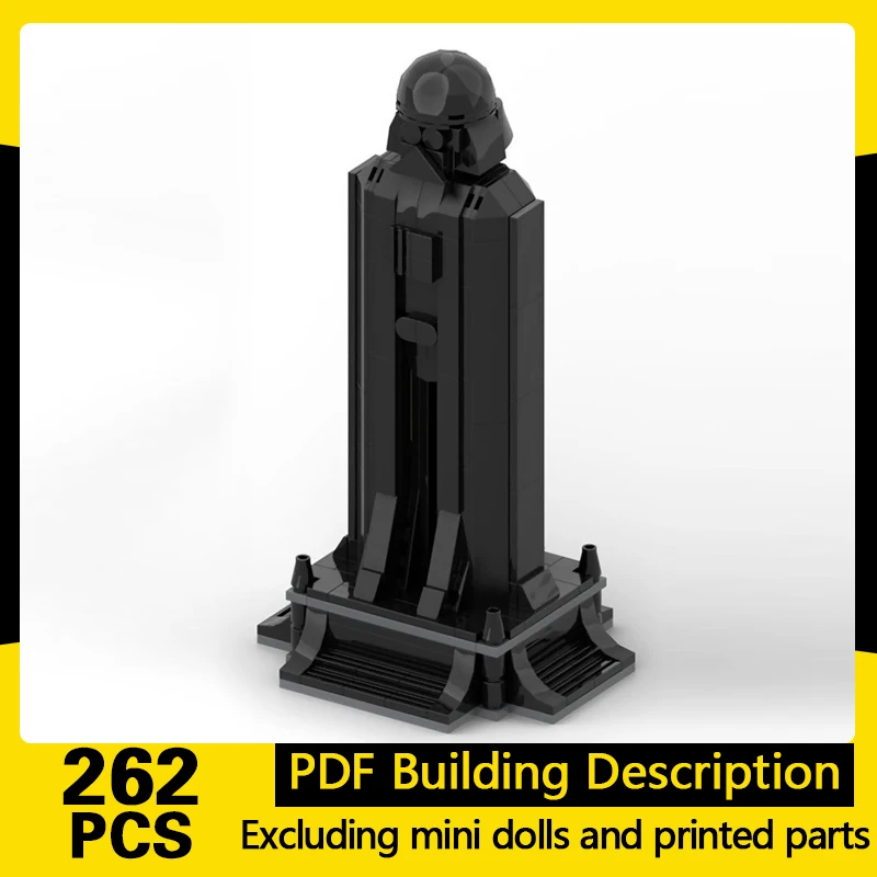 Star Movies Model MOC Building Bricks The Statue Of Dark Lord Modular Technology Gifts Holiday Assemble Children Toys Suit
Star Movies Model MOC Building Bricks The Statue Of Dark Lord Modular Technology Gifts Holiday Assemble Children Toys Suit