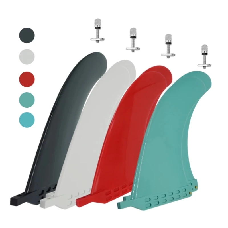 Sup Fins 9inch Single Fins Plastic Longboard Fin Multicolor Centre Fins For Sup 1pc Fin+Longboard Fin Screw Surfing Accessories
Sup Fins 9inch Single Fins Plastic Longboard Fin Multicolor Centre Fins For Sup 1pc Fin+Longboard Fin Screw Surfing Accessories