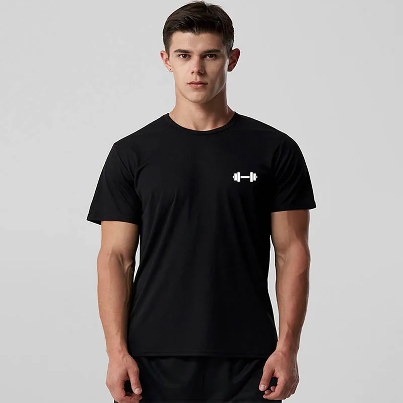 Men's sports short-sleeved summer thin breathable outdoor running training clothing T-shirt round neck fitness quick-drying clot
Men's sports short-sleeved summer thin breathable outdoor running training clothing T-shirt round neck fitness quick-drying clot