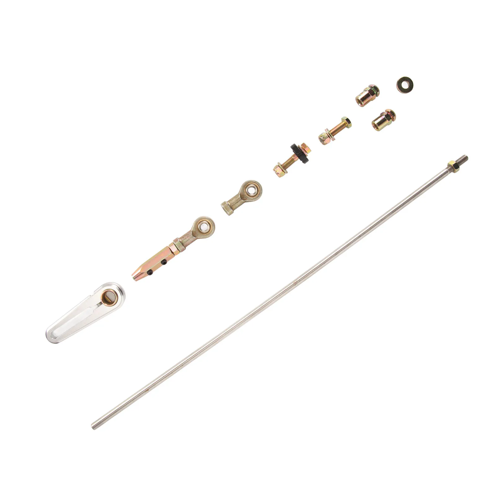 Column Shift Linkage Kit ACA-1800 for GM Chevy TH-200 200-4R TH350 TH400 4L60 4L60E 4L80E 700-R4 Turbo-Hydramatic Transmission
Column Shift Linkage Kit ACA-1800 for GM Chevy TH-200 200-4R TH350 TH400 4L60 4L60E 4L80E 700-R4 Turbo-Hydramatic Transmission