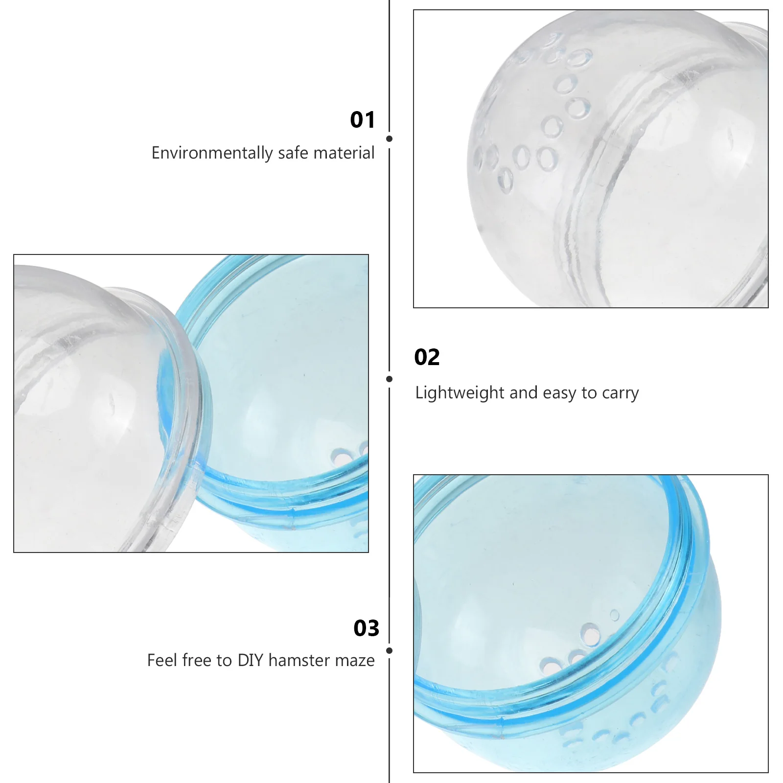 4pcs Pet Tunnel Plugs Hamster Cage Accessories Plastic Cap Small Hole Design Prevent Hypoxia Safe Sturdy Expand Habitat Space
4pcs Pet Tunnel Plugs Hamster Cage Accessories Plastic Cap Small Hole Design Prevent Hypoxia Safe Sturdy Expand Habitat Space