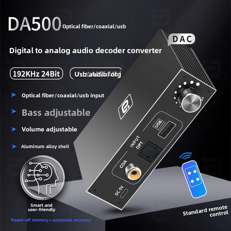 Fiber optic coaxial usb digital audio decoder converter for tv, phone, computer, sound card, aux, and speaker systems
Fiber optic coaxial usb digital audio decoder converter for tv, phone, computer, sound card, aux, and speaker systems
