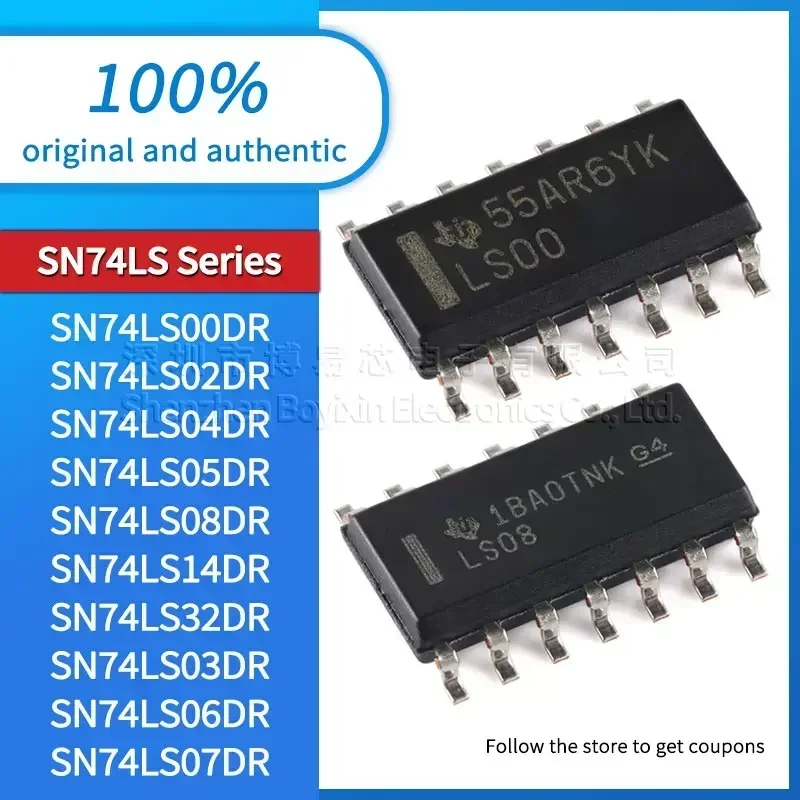 SN74LS07DR SN74LS06DR SN74LS03DR SN74LS32DR SN74LS14DR SN74LS08DR SN74LS05DR SN74LS04DR 02DR 00DR 05DR2 black plastic shell
SN74LS07DR SN74LS06DR SN74LS03DR SN74LS32DR SN74LS14DR SN74LS08DR SN74LS05DR SN74LS04DR 02DR 00DR 05DR2 black plastic shell