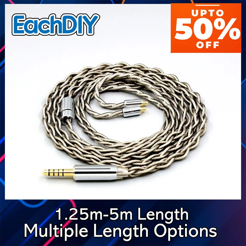 Pure 99% Silver Graphene Shield Plated Silver Earphone Cable For Acoustune HS 1695Ti 1655CU 1695Ti 1670SS 8455
Pure 99% Silver Graphene Shield Plated Silver Earphone Cable For Acoustune HS 1695Ti 1655CU 1695Ti 1670SS 8455