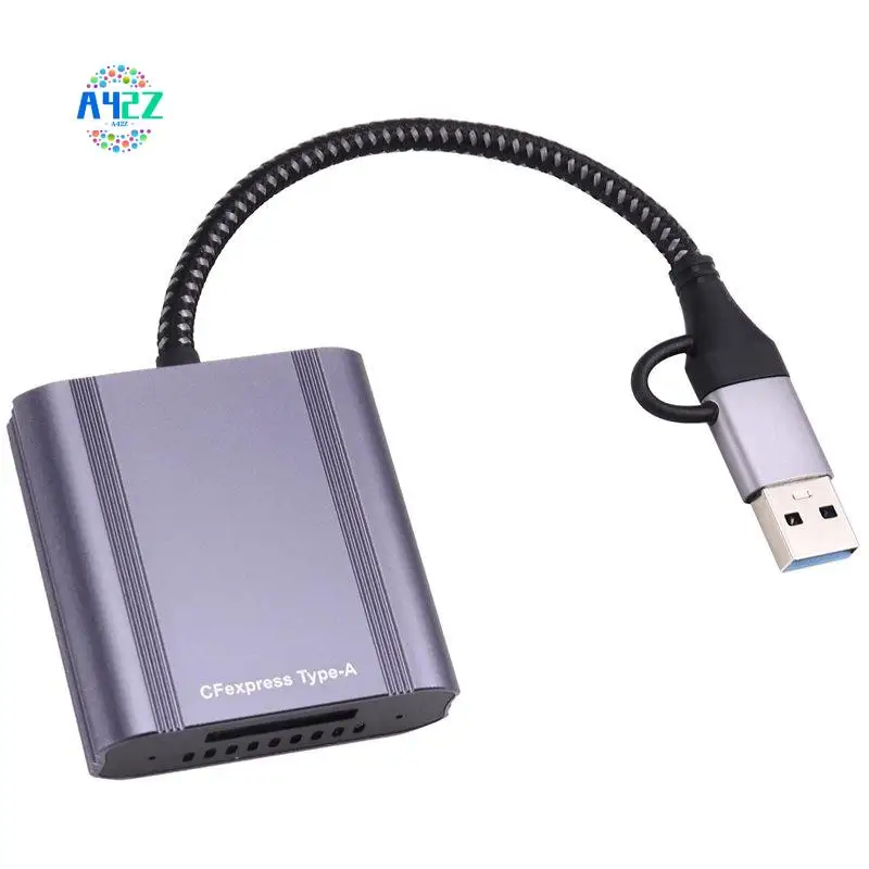 Высокоскоростной кардридер A42Z-Cfexpress Type A CFEB USB 3.2 10Gbps для смарт-карт памяти, для ноутбуков
Высокоскоростной кардридер A42Z-Cfexpress Type A CFEB USB 3.2 10Gbps для смарт-карт памяти, для ноутбуков