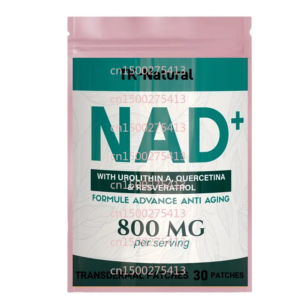 30 пластырей NAD Transdermal Patches с урлитом А, резоратрилом, запросином для повышения энергии и сотового здоровья
30 пластырей NAD Transdermal Patches с урлитом А, резоратрилом, запросином для повышения энергии и сотового здоровья