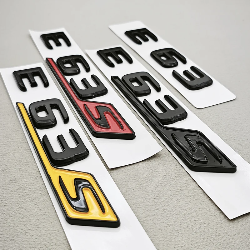 3D ABS Chrome Black Car Letters E63 E63S Logo Emblem Sticker Car Trunk Badge Decals For Mercedes Benz E63 E63S W213 Accessories
3D ABS Chrome Black Car Letters E63 E63S Logo Emblem Sticker Car Trunk Badge Decals For Mercedes Benz E63 E63S W213 Accessories
