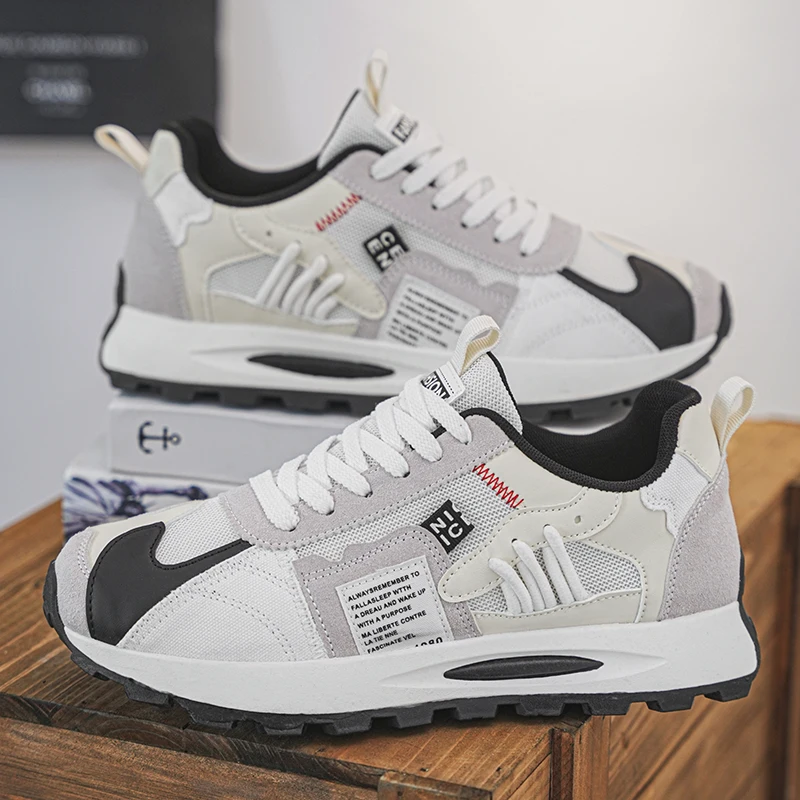 2025 new fall men's trend multifunctional lightweight low-top casual board shoes men's sneakers thick bottom running sneakers
2025 new fall men's trend multifunctional lightweight low-top casual board shoes men's sneakers thick bottom running sneakers