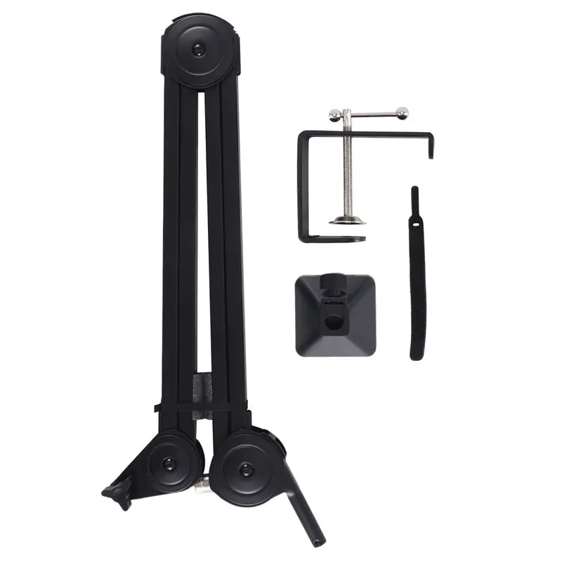 AA90-Microphone Stand Heavy Duty Adjustable Mic Suspension Scissor Stand For Voice Recording Style B
AA90-Microphone Stand Heavy Duty Adjustable Mic Suspension Scissor Stand For Voice Recording Style B