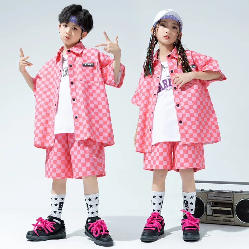 Children's Street Dance Performance Costume Summer Jazz Dance Outfit Kids Sweet Cool Style Hip-Hop Set Boys and Girls Drum Set T
Children's Street Dance Performance Costume Summer Jazz Dance Outfit Kids Sweet Cool Style Hip-Hop Set Boys and Girls Drum Set T