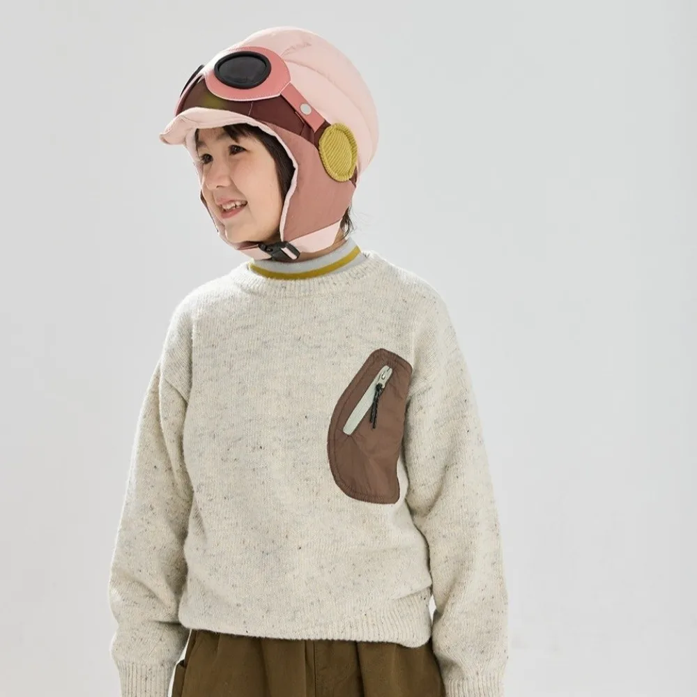 New Windproof Pilot Hat with Glasses Cold Proof Ear Protection Cap Thickned Warm Hat Winter
New Windproof Pilot Hat with Glasses Cold Proof Ear Protection Cap Thickned Warm Hat Winter