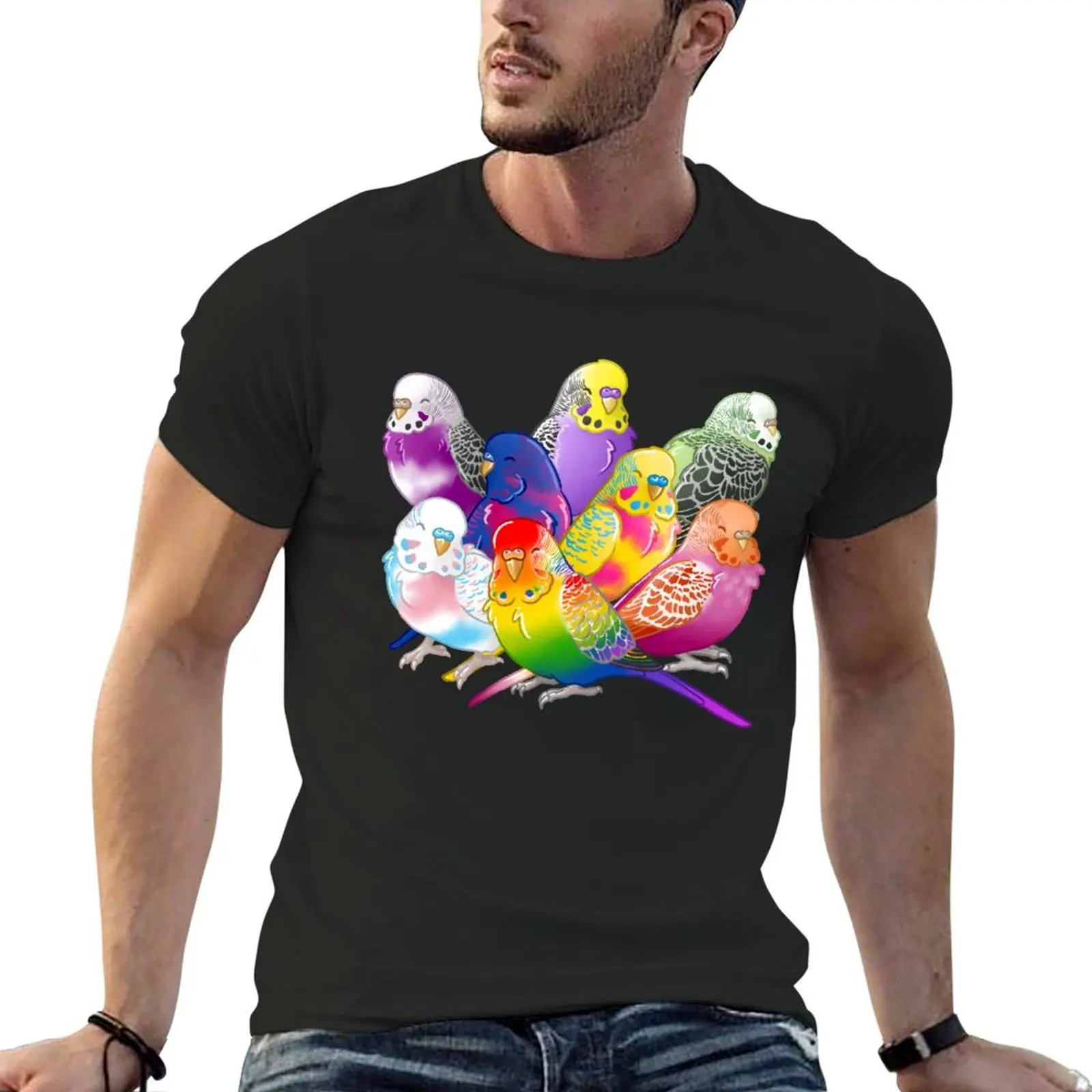 Pride Budgie Group T-Shirt quick drying cotton graphic tees Blouse oversized t shirt mens t shirts
Pride Budgie Group T-Shirt quick drying cotton graphic tees Blouse oversized t shirt mens t shirts