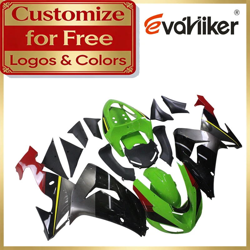 Motorcycle Fairing Complete Set For ZX10R 2006 2007 green black ABS Injection Fairing Bodywork ZX-10R 06 07 Custom Color
Motorcycle Fairing Complete Set For ZX10R 2006 2007 green black ABS Injection Fairing Bodywork ZX-10R 06 07 Custom Color
