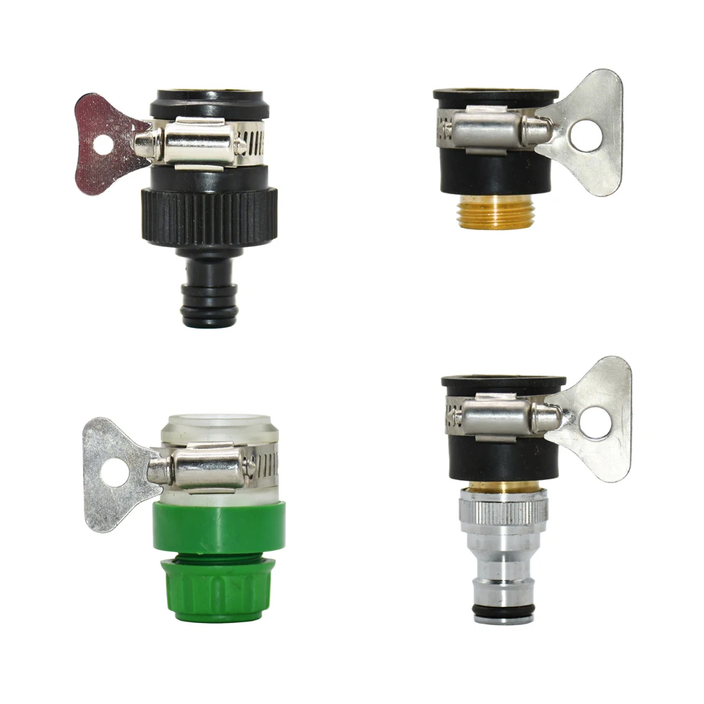 16mm Round Tap Connectors Nipple Fitting Garden Water Faucet Quick Connector 1/2" Hose Joint
16mm Round Tap Connectors Nipple Fitting Garden Water Faucet Quick Connector 1/2" Hose Joint